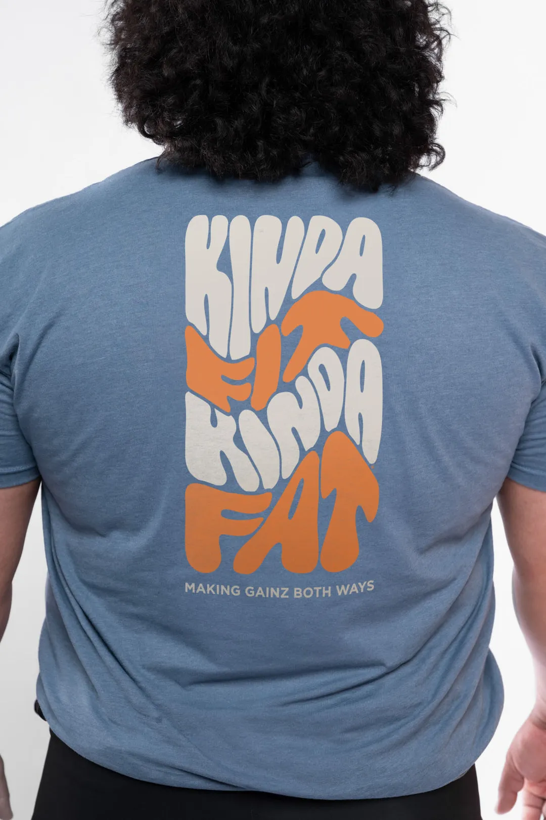Kinda Fit Kinda Fat Wavy Tee