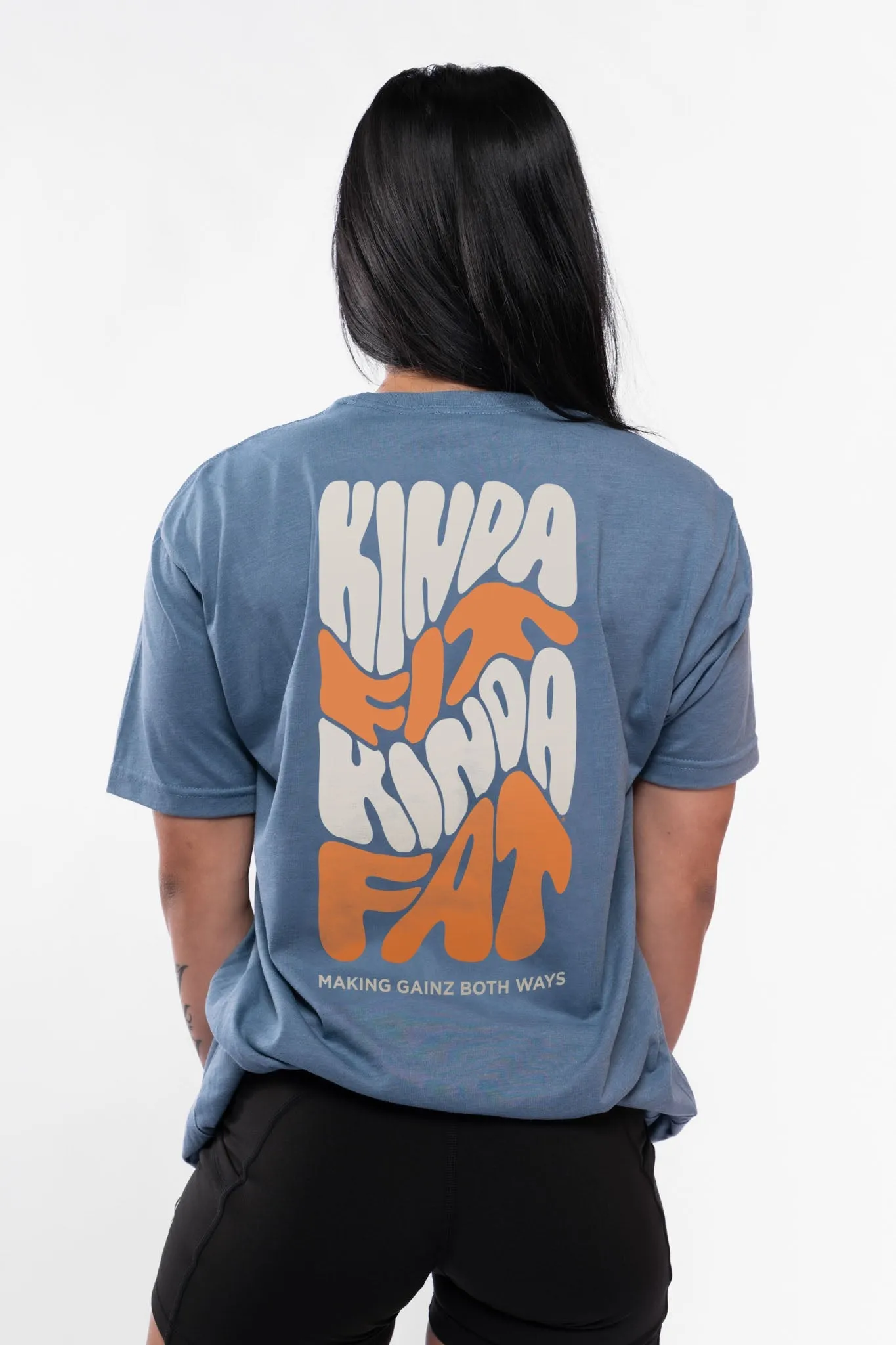 Kinda Fit Kinda Fat Wavy Tee