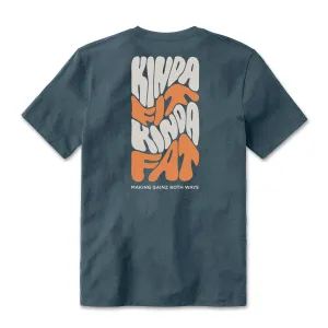 Kinda Fit Kinda Fat Wavy Tee