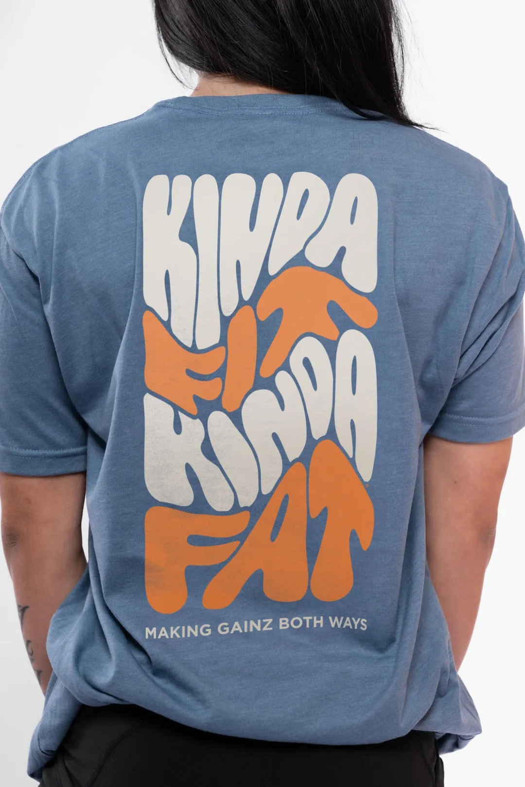 Kinda Fit Kinda Fat Wavy Tee