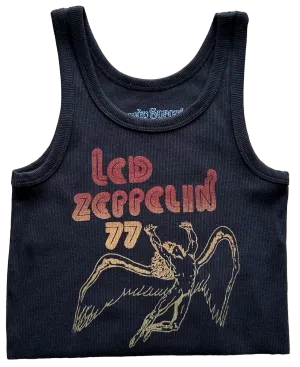 Led Zeppelin Crop Tank Top