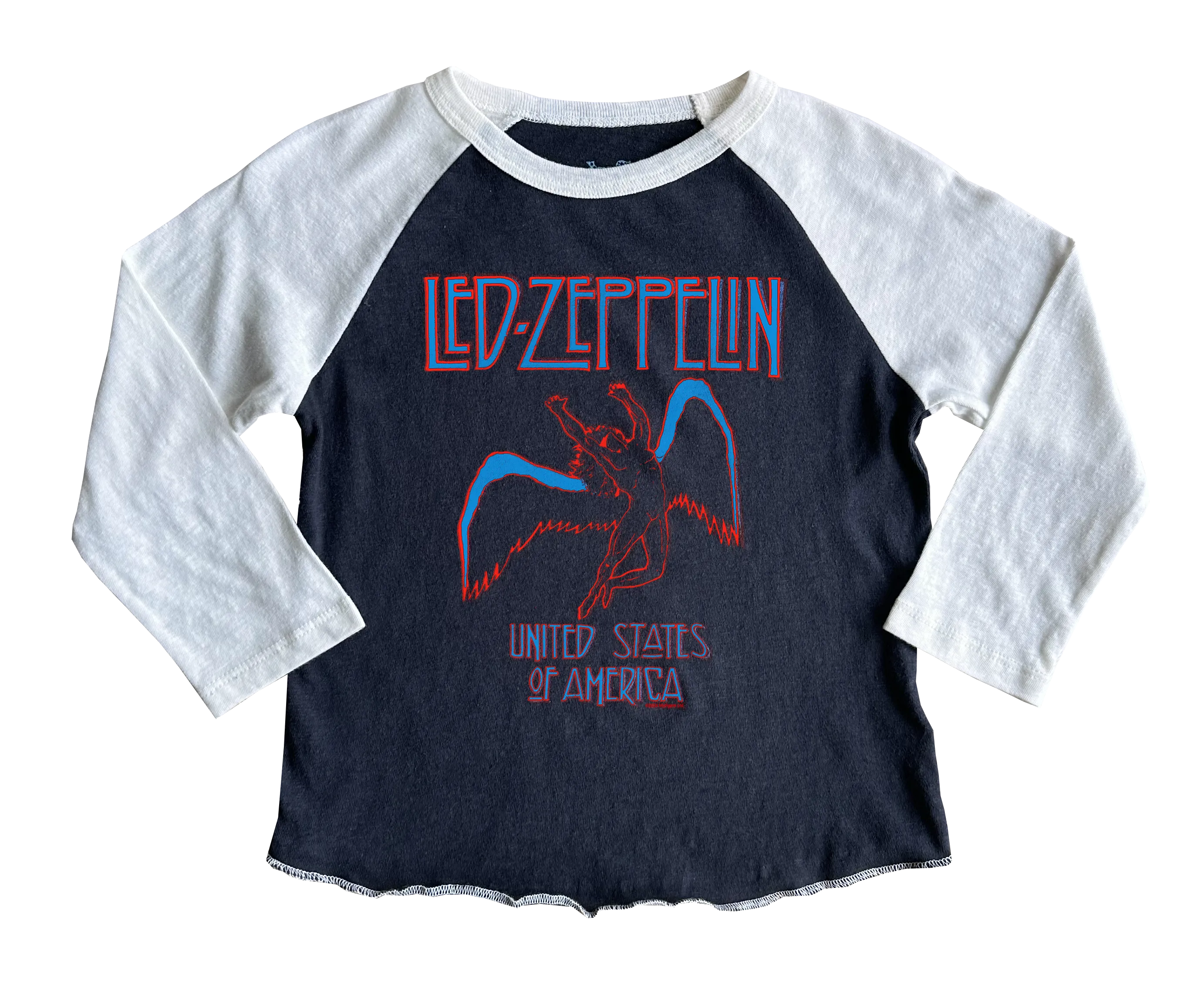 Led Zeppelin Icarus USA Tour Raglan