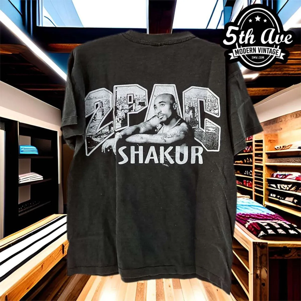 Legendary Thug Life Tribute: Tupac Shakur t shirt