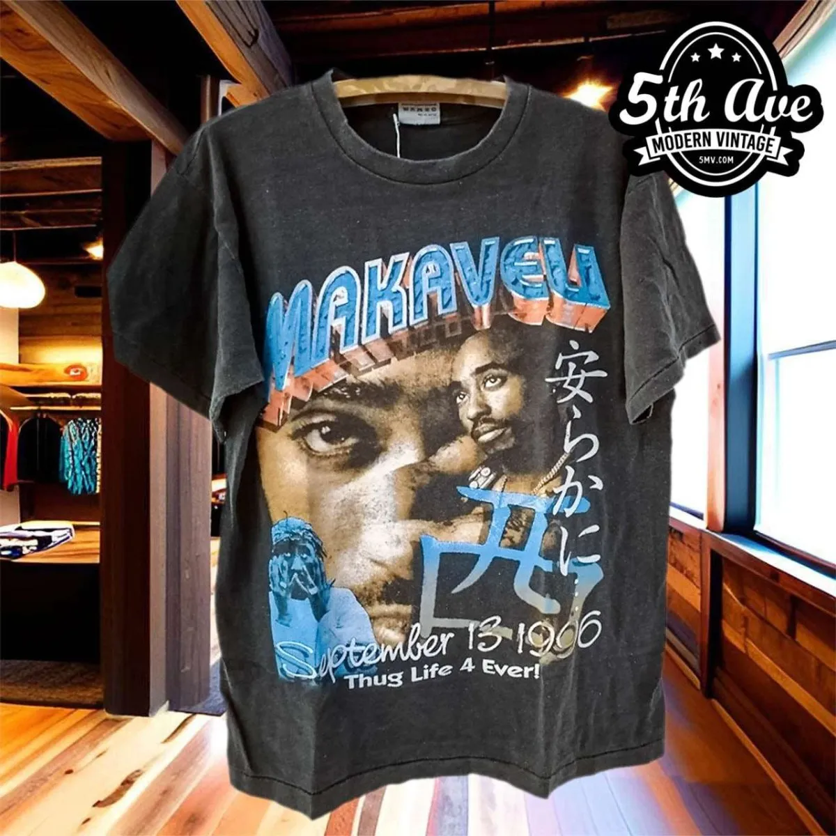 Legendary Thug Life Tribute: Tupac Shakur t shirt