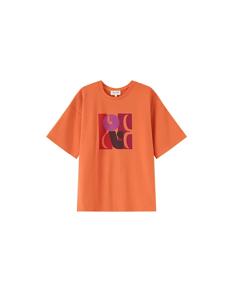 Lenny T-Shirt Orange