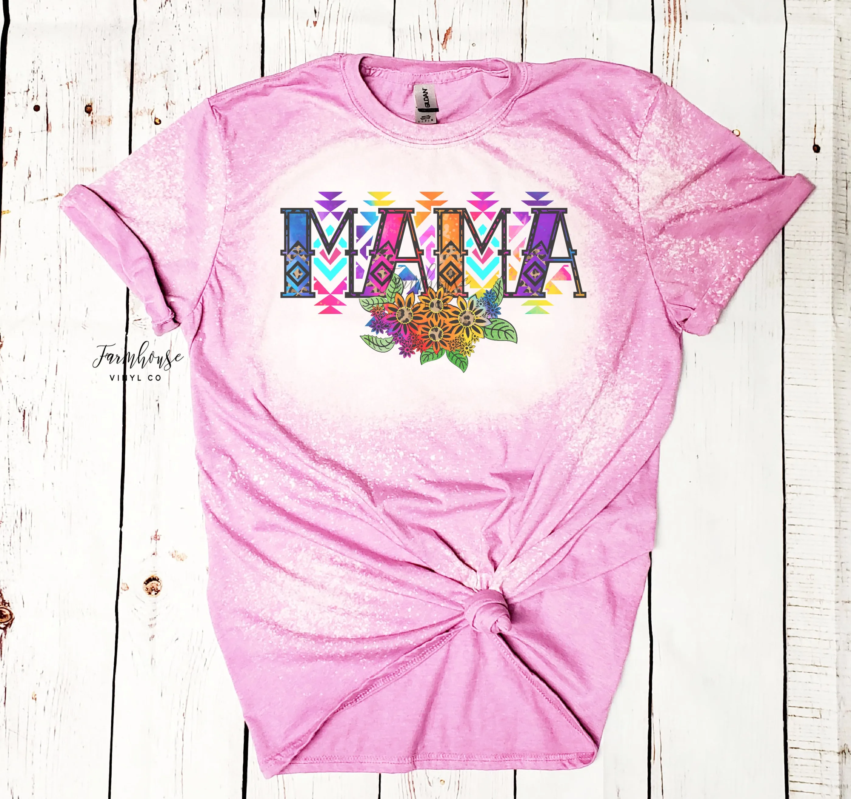 Mama Bleached Shirt
