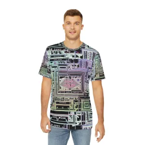 Men's Polyester Tee (AOP) LOVE IS LOVE