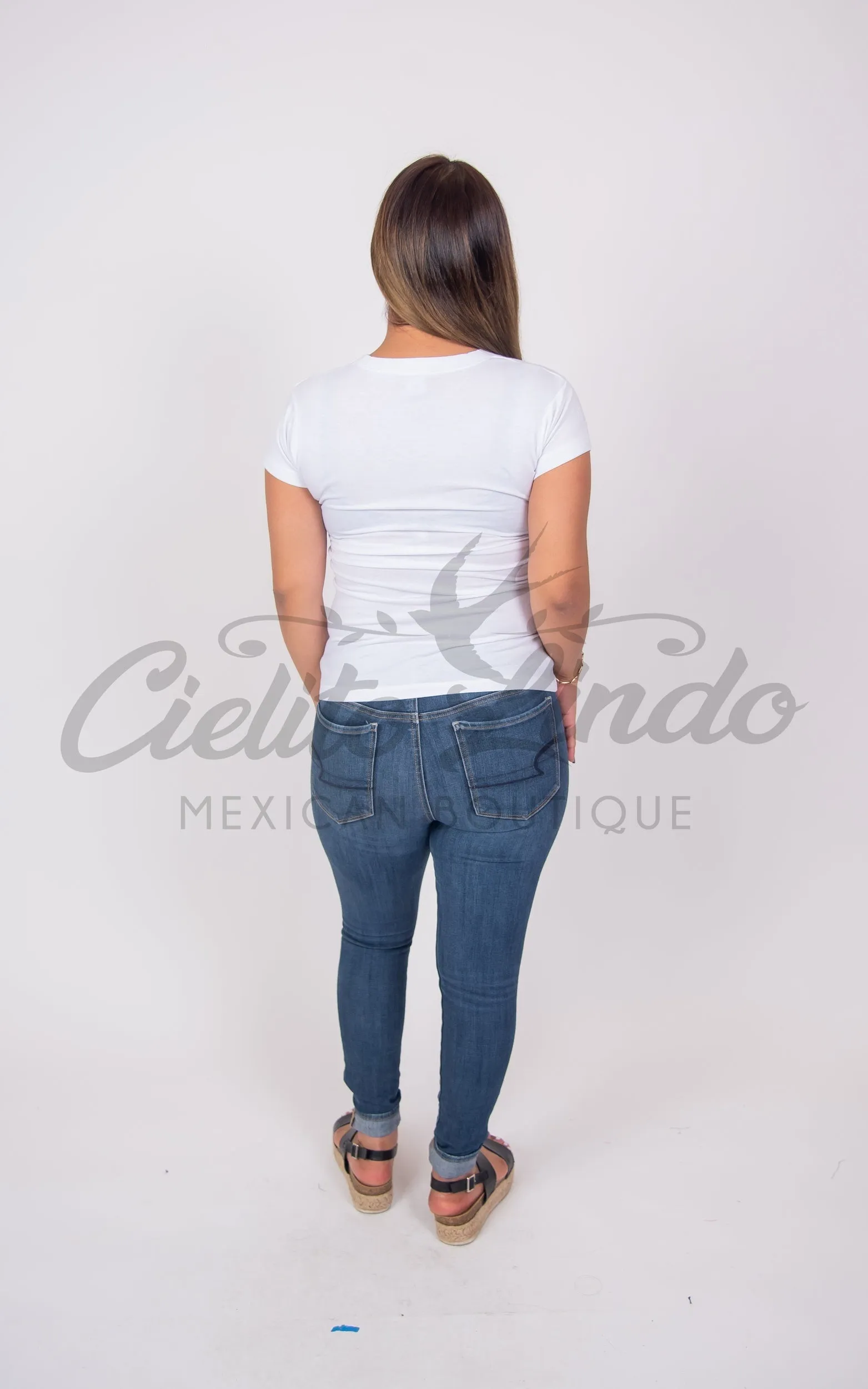 Mexican Printed T-Shirt La Corona from La Loteria Mexicana Tee