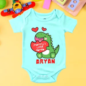 Personalized Mommy's Little Romeo Valentine Special Onesie for Babies