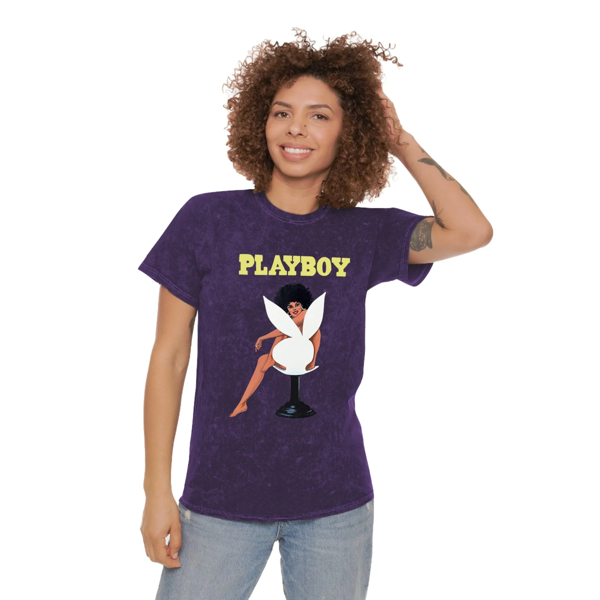 Playboy Mineral Wash Tee