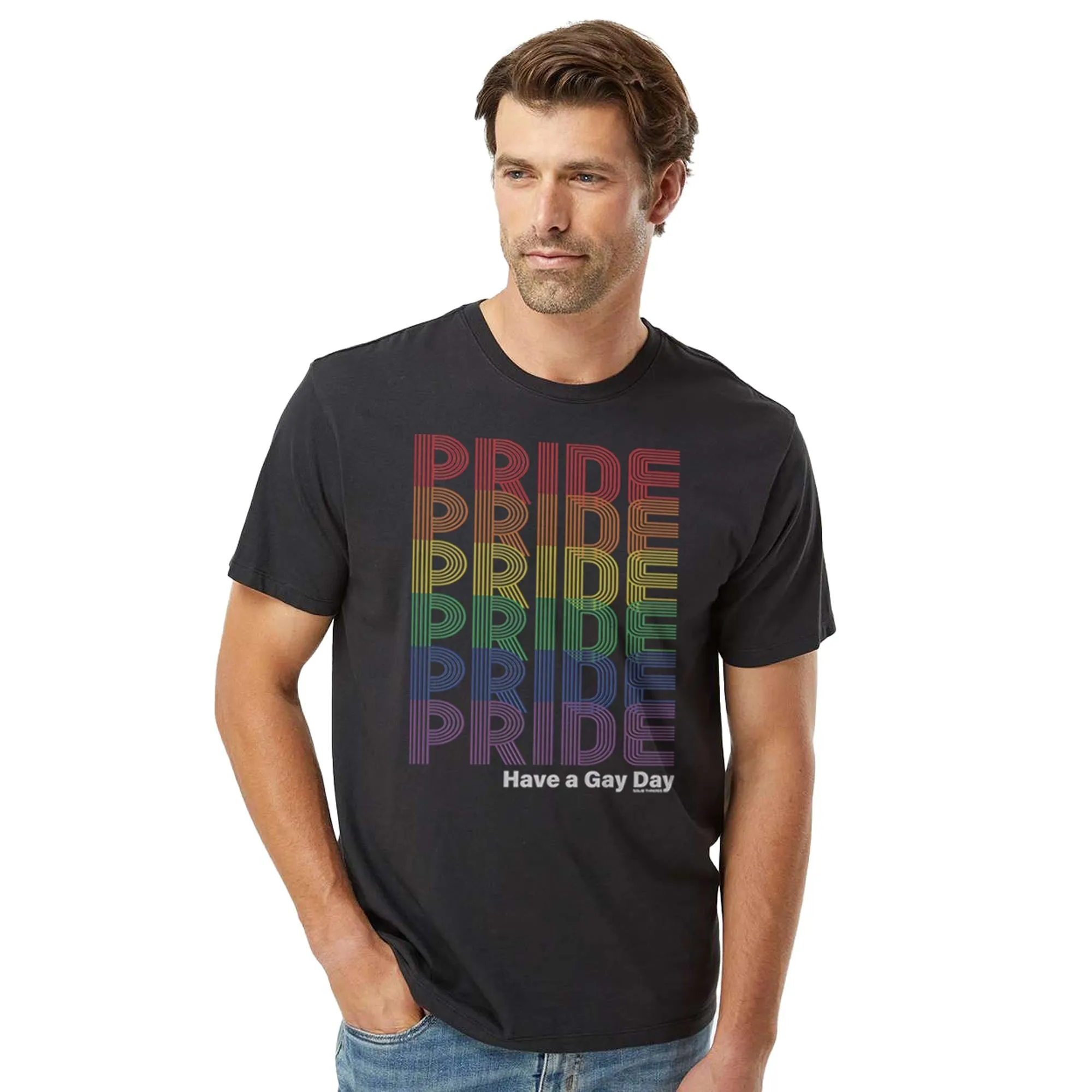 Pride Rainbow Fade Organic Cotton T-shirt