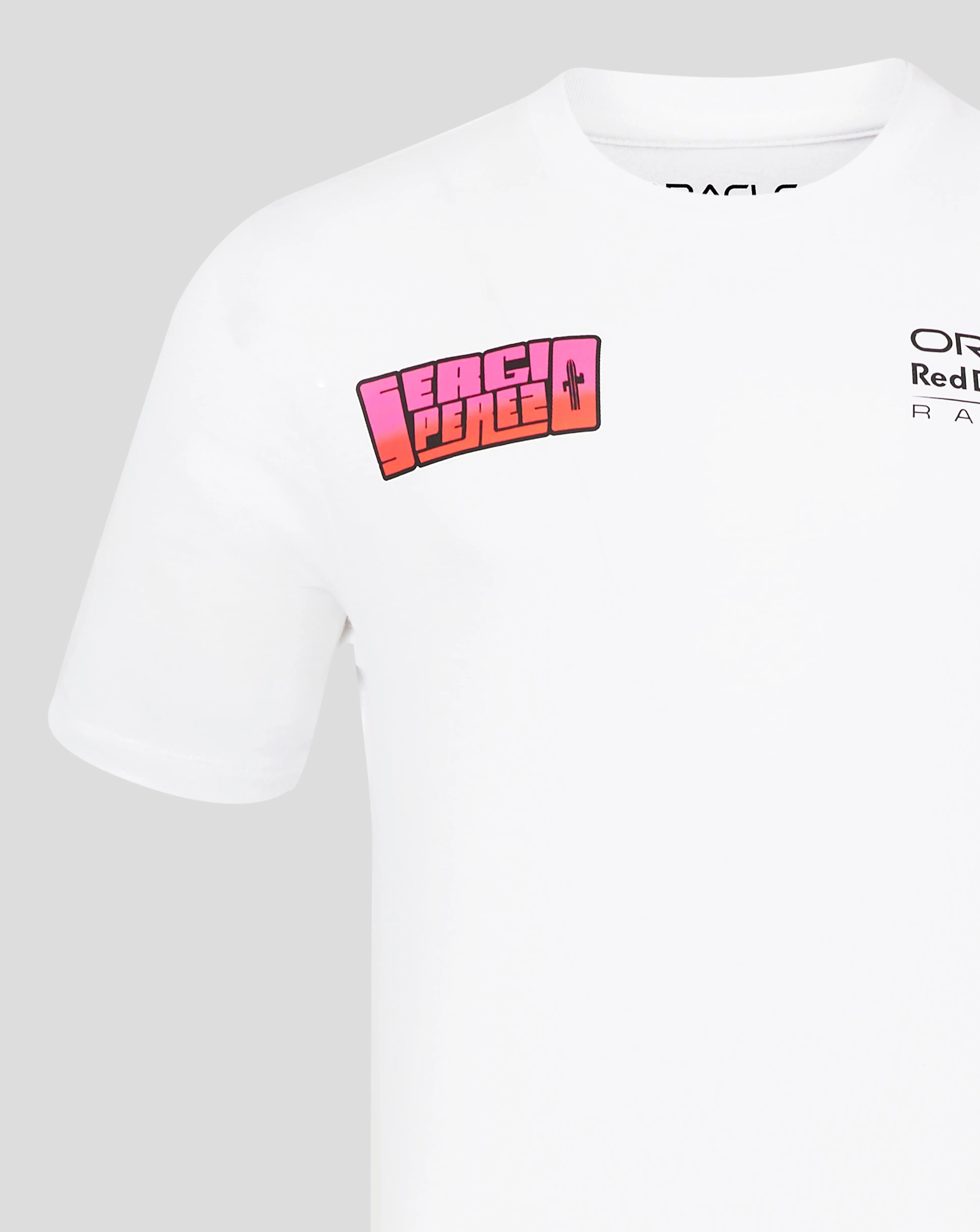 Red Bull Racing F1 Sergio "Checo" Perez Special Edition Mexico GP T-Shirt -White