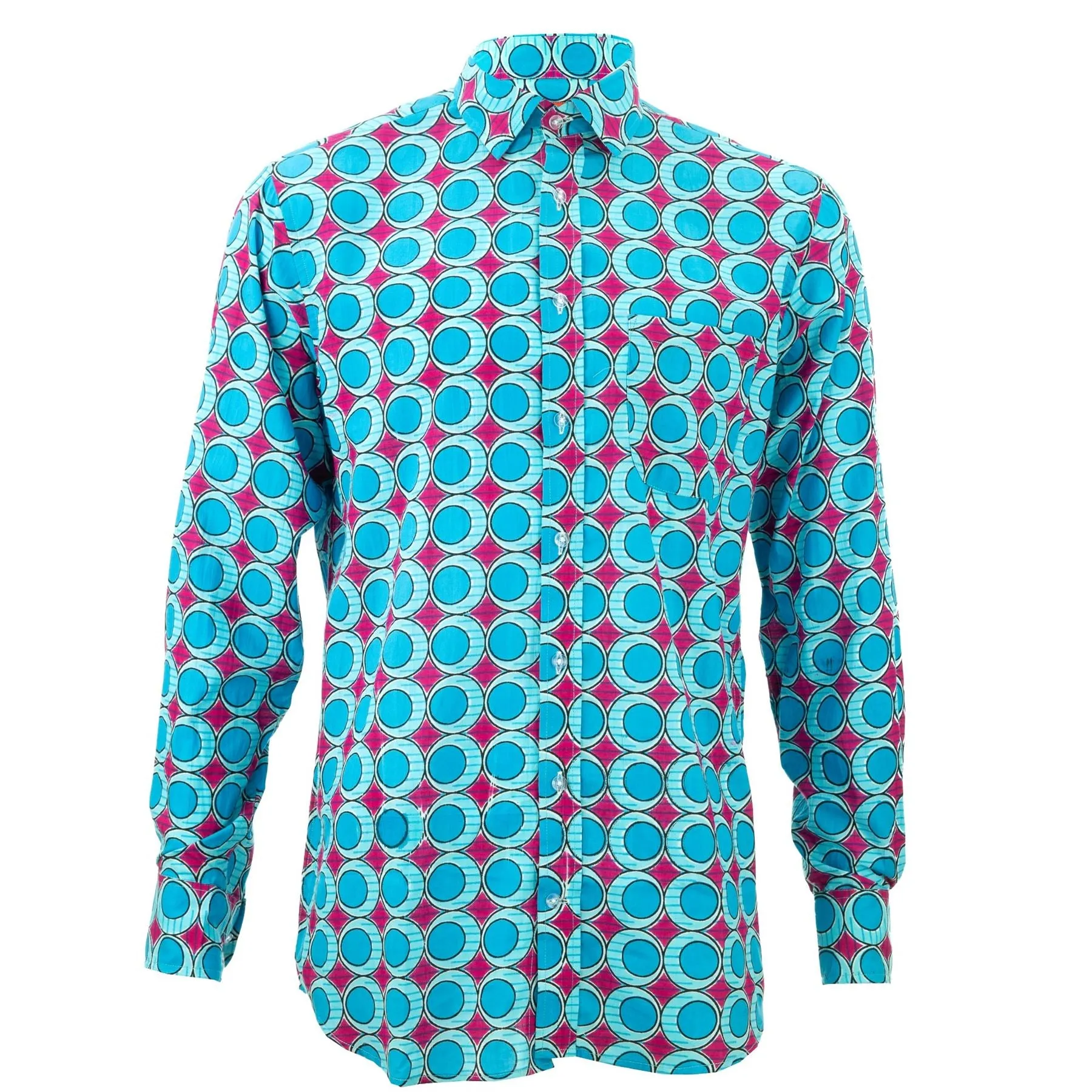 Regular Fit Long Sleeve Shirt - Blue Eggs