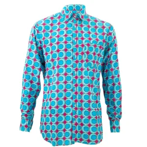 Regular Fit Long Sleeve Shirt - Blue Eggs