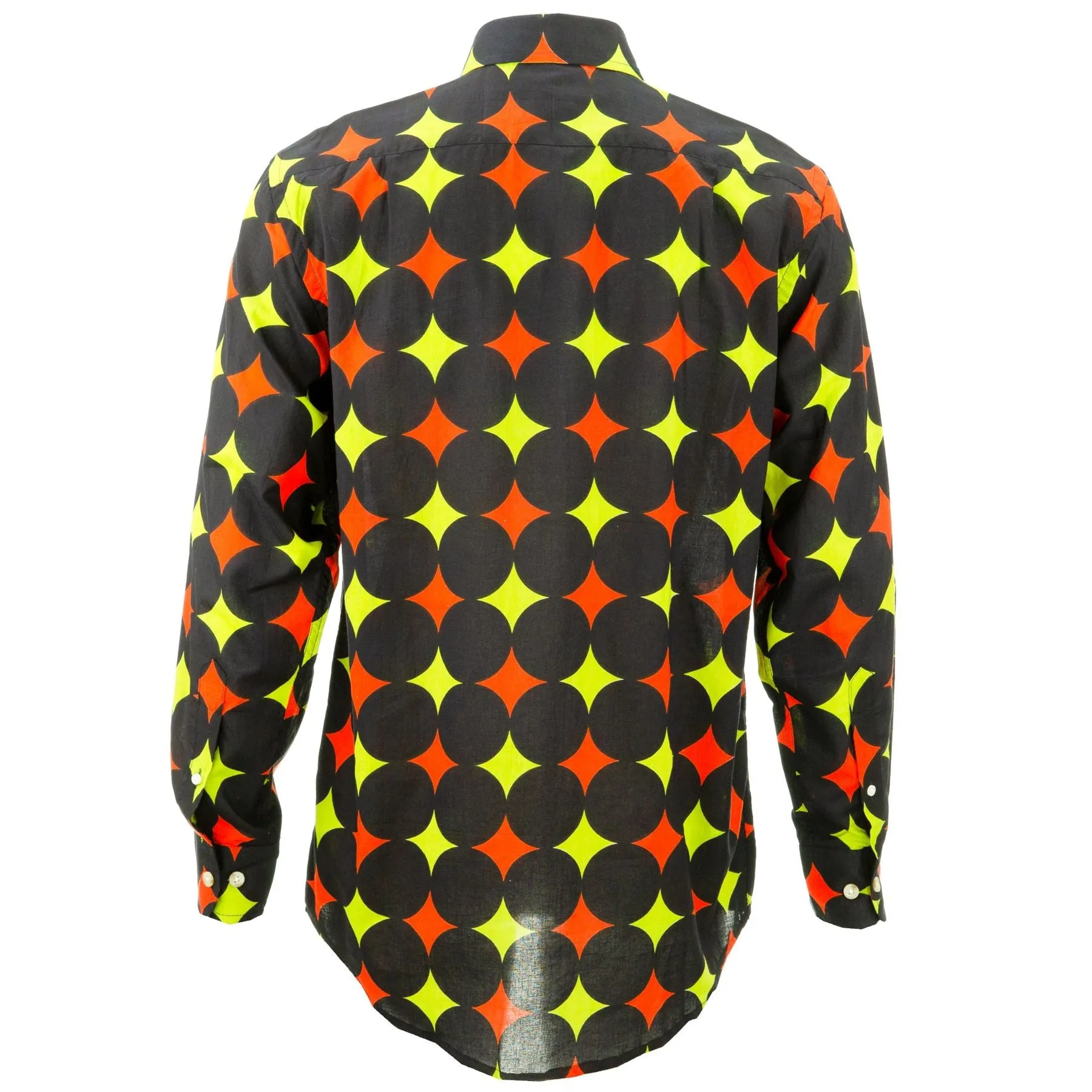 Regular Fit Long Sleeve Shirt - Circles or Diamonds?