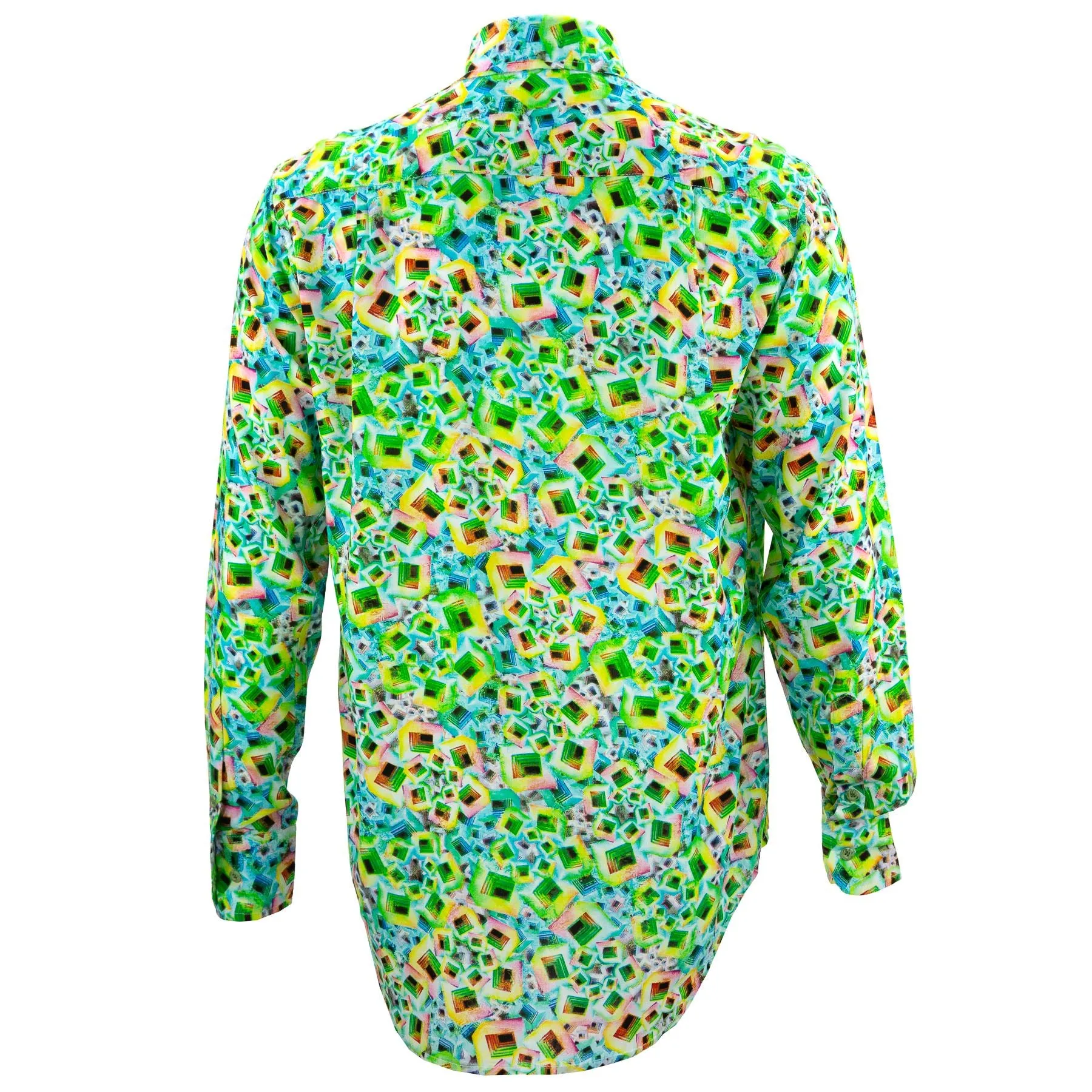 Regular Fit Long Sleeve Shirt - Green Shine