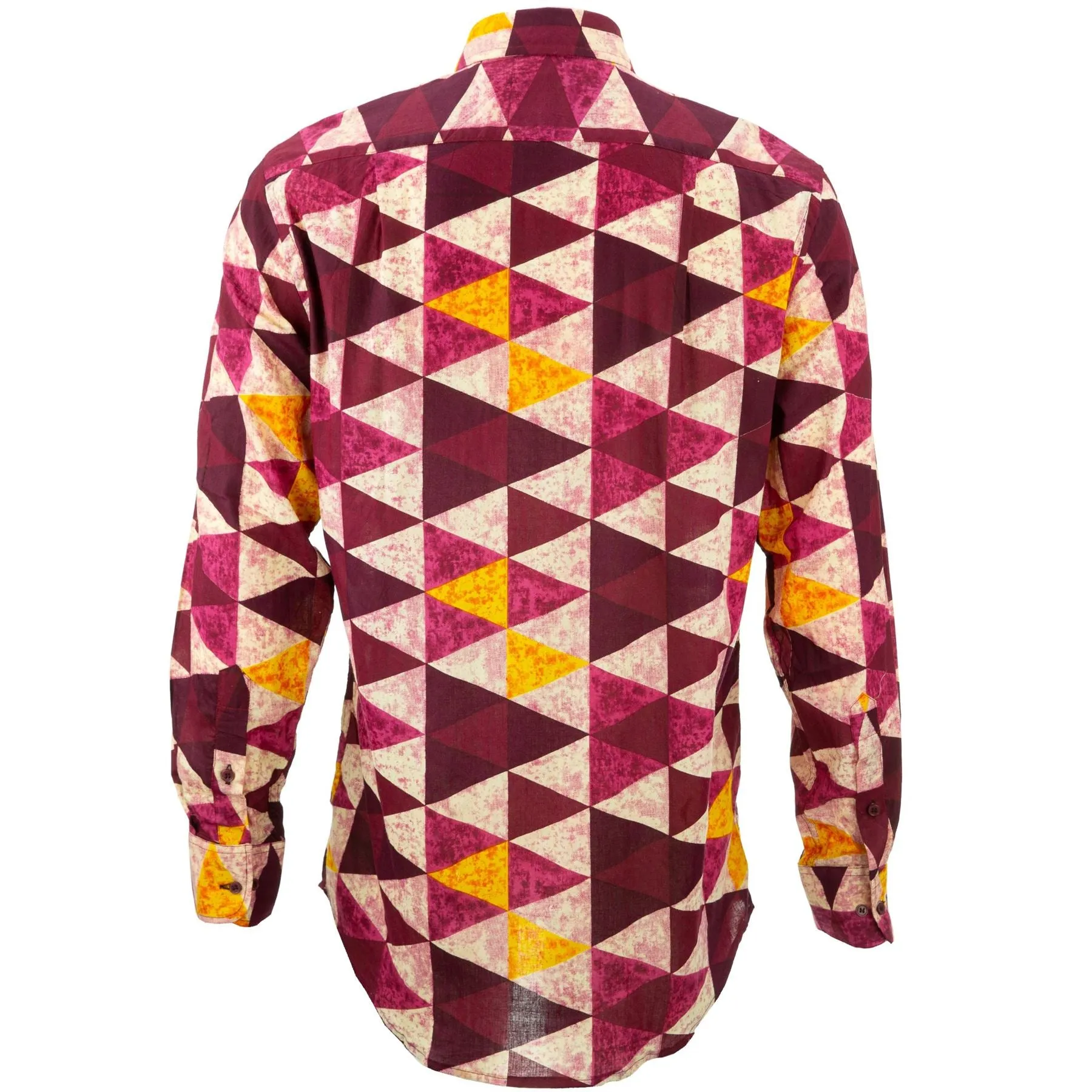 Regular Fit Long Sleeve Shirt - Triangles