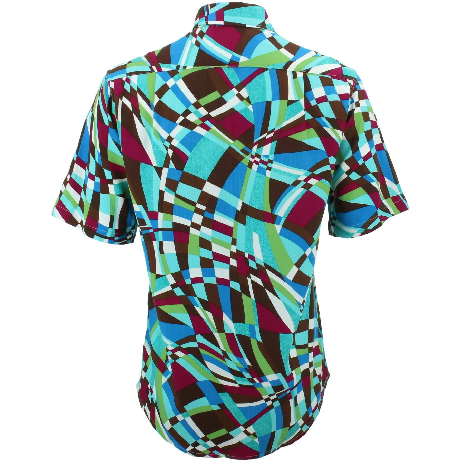 Regular Fit Short Sleeve Shirt - Abstract