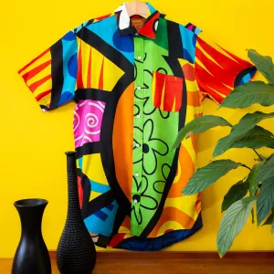 Regular Fit Short Sleeve Shirt - Carnival Beach