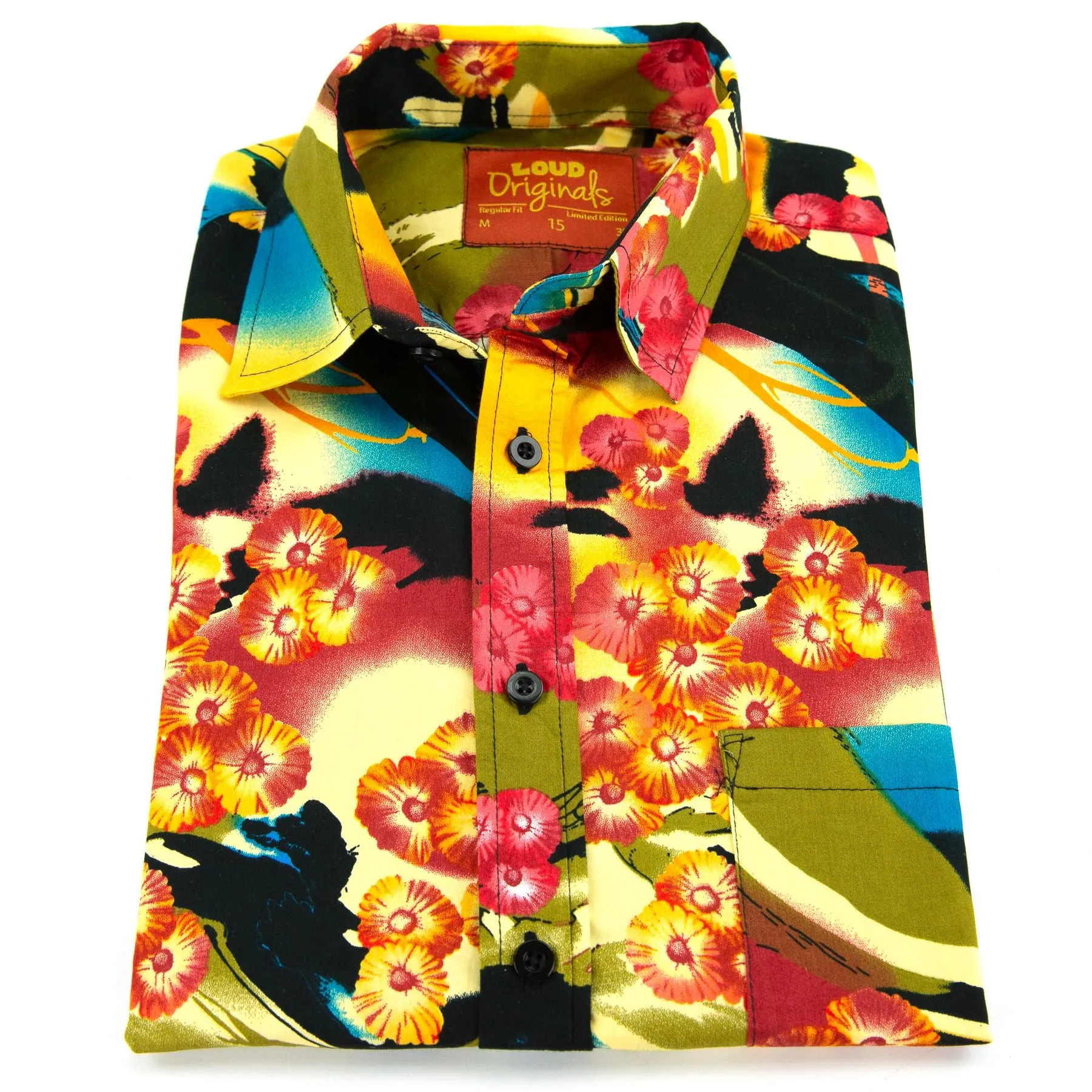 Regular Fit Short Sleeve Shirt - Fast & Floral