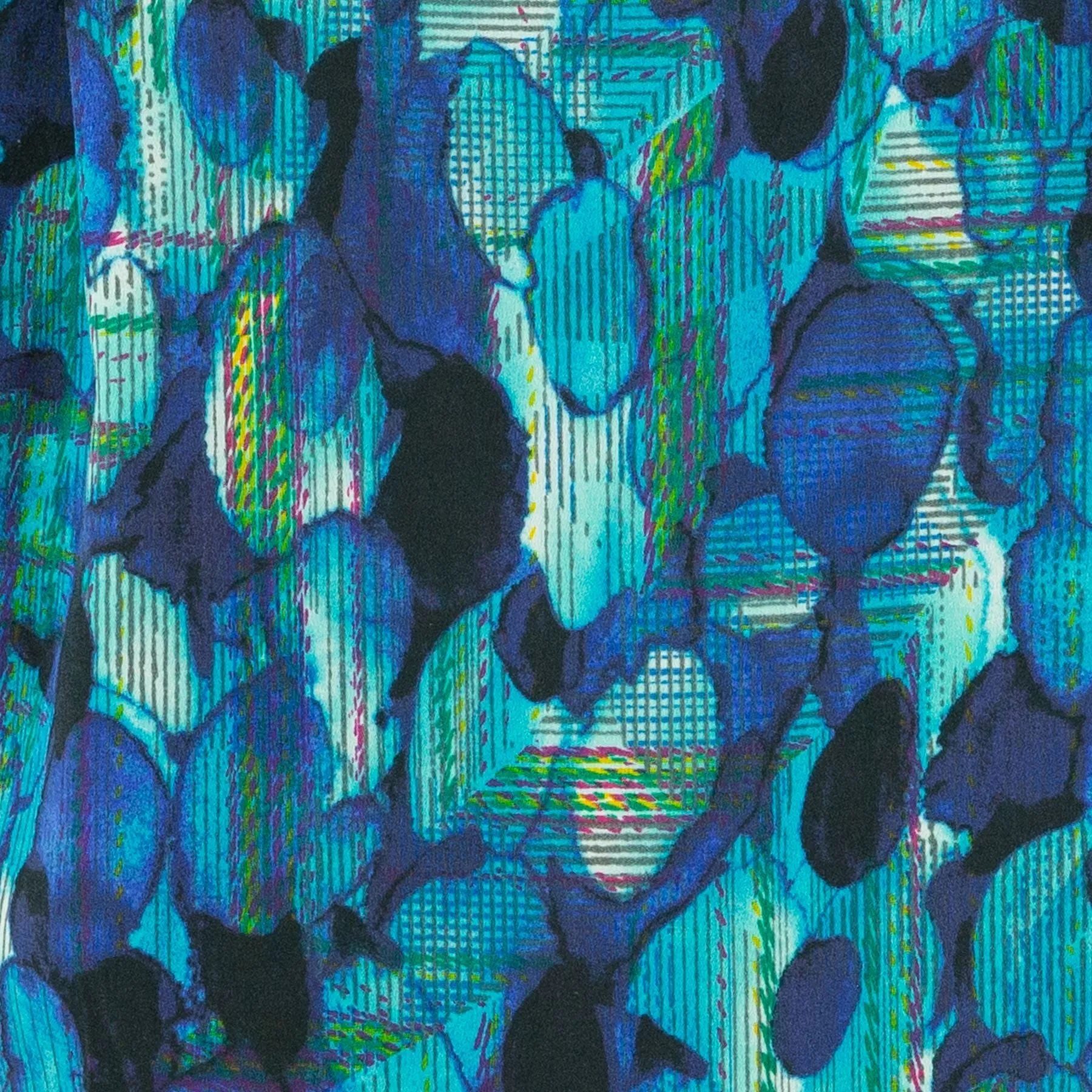 Regular Fit Short Sleeve Shirt - Iridescent Blue