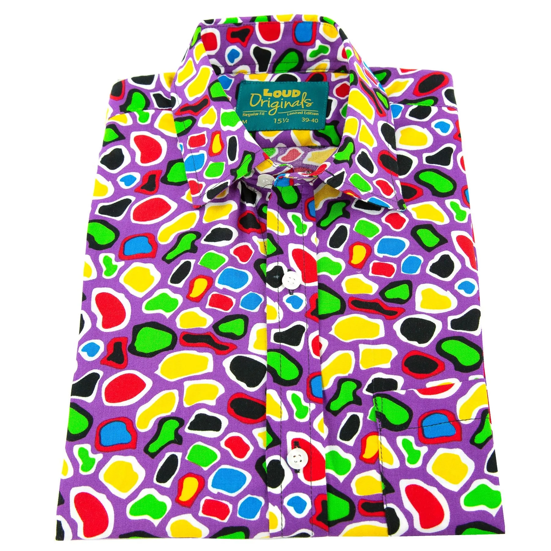 Regular Fit Short Sleeve Shirt - Islands