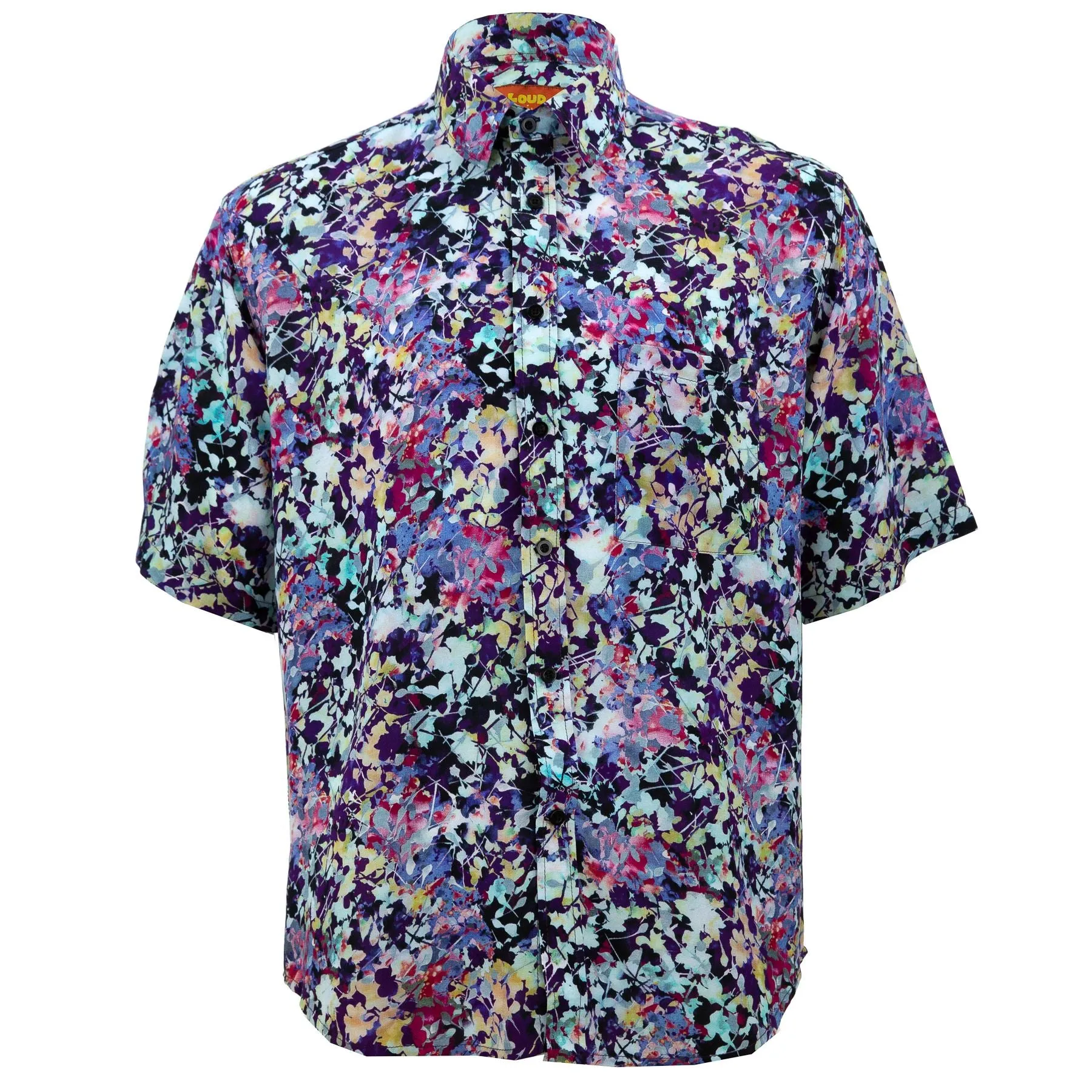Regular Fit Short Sleeve Shirt - Moonlit Thicket
