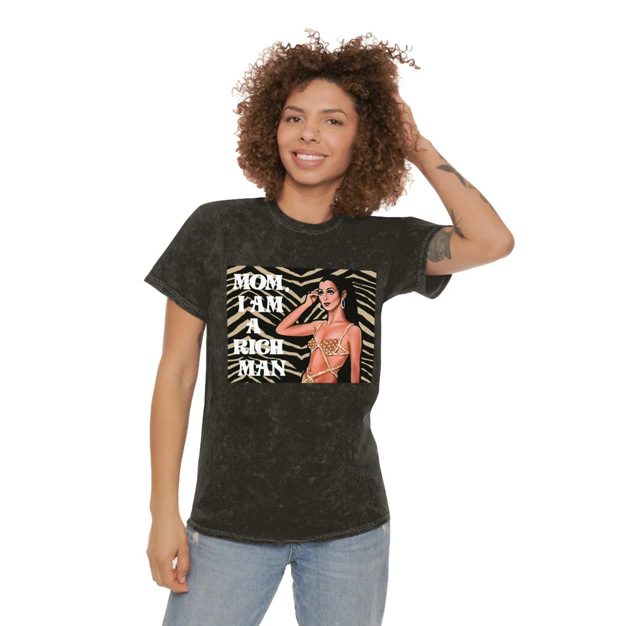 Rich Man Mineral Wash T-Shirt
