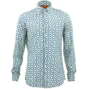 Slim Fit Long Sleeve Shirt - Geodesic