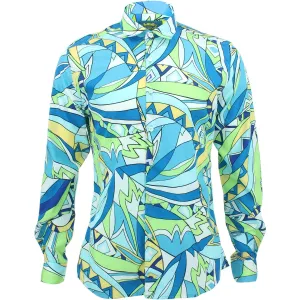 Slim Fit Long Sleeve Shirt - Sixties Dilemma