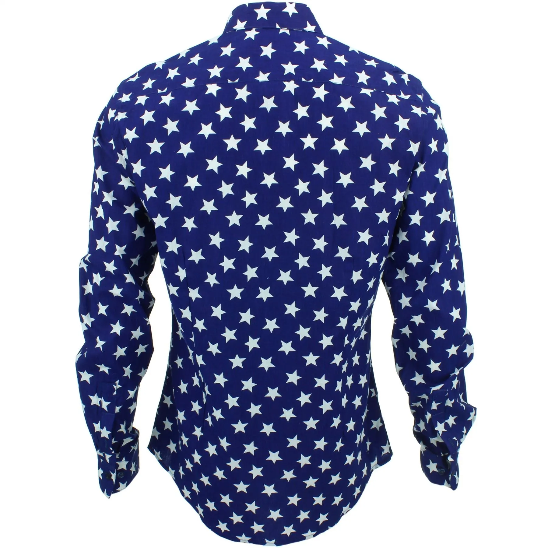 Slim Fit Long Sleeve Shirt - Stars