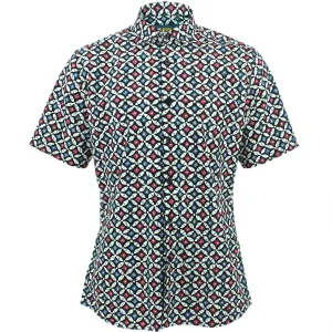 Slim Fit Short Sleeve Shirt - Bowling Pins