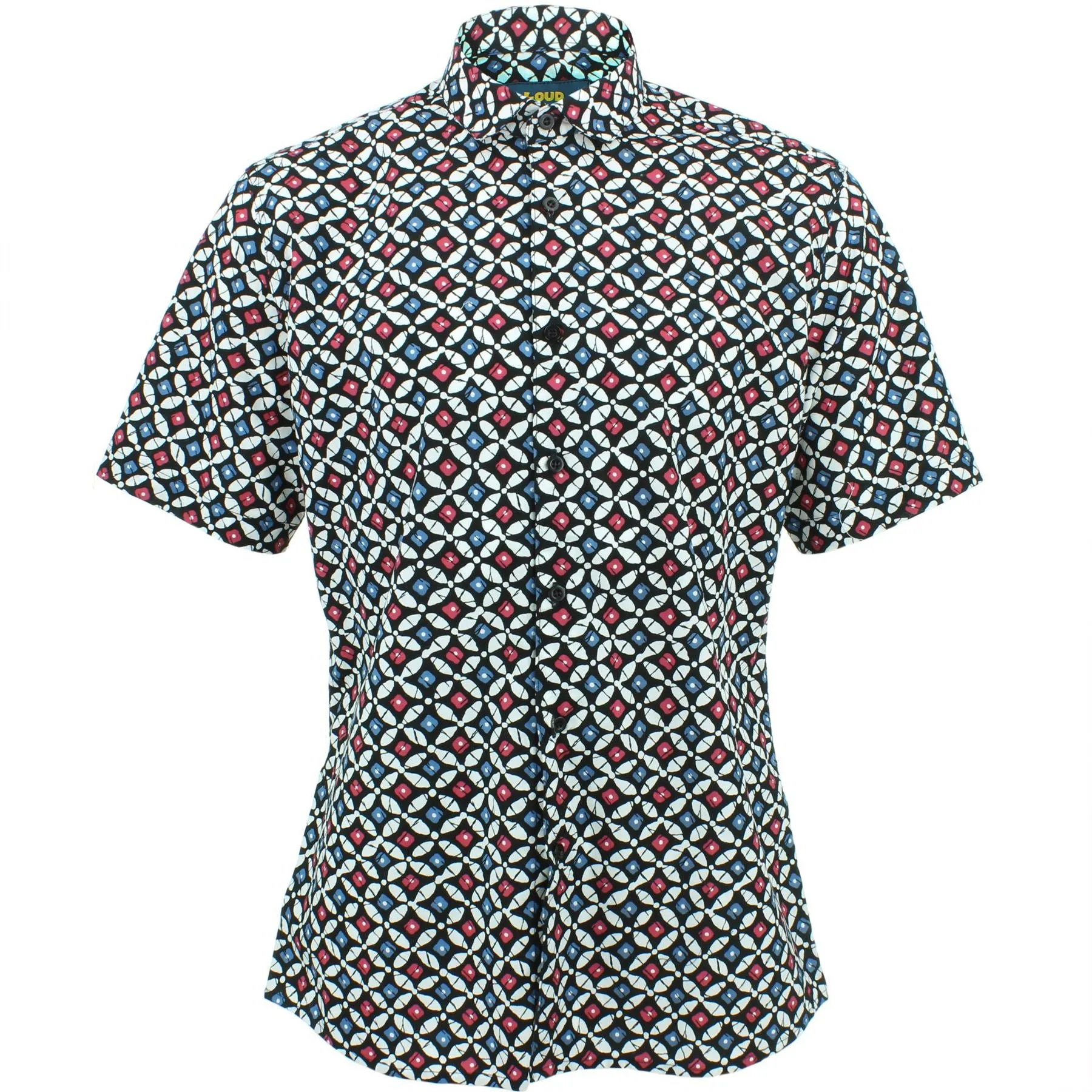 Slim Fit Short Sleeve Shirt - Bowling Pins