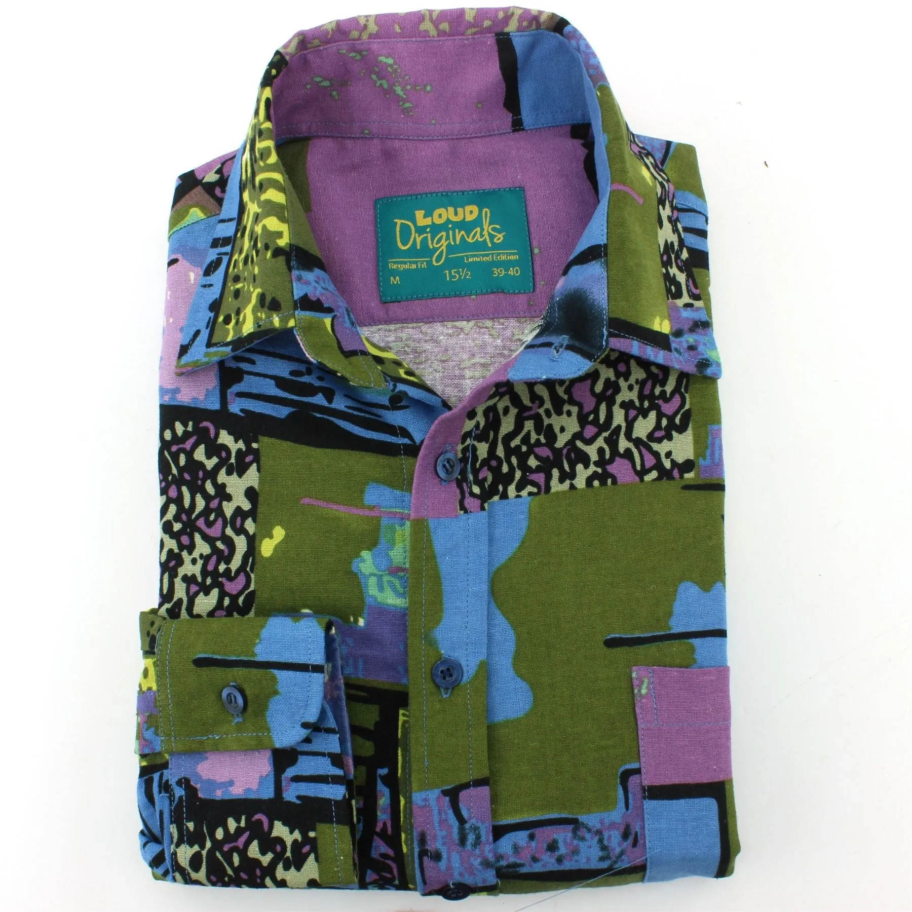 Slim Fit Short Sleeve Shirt - Spirals