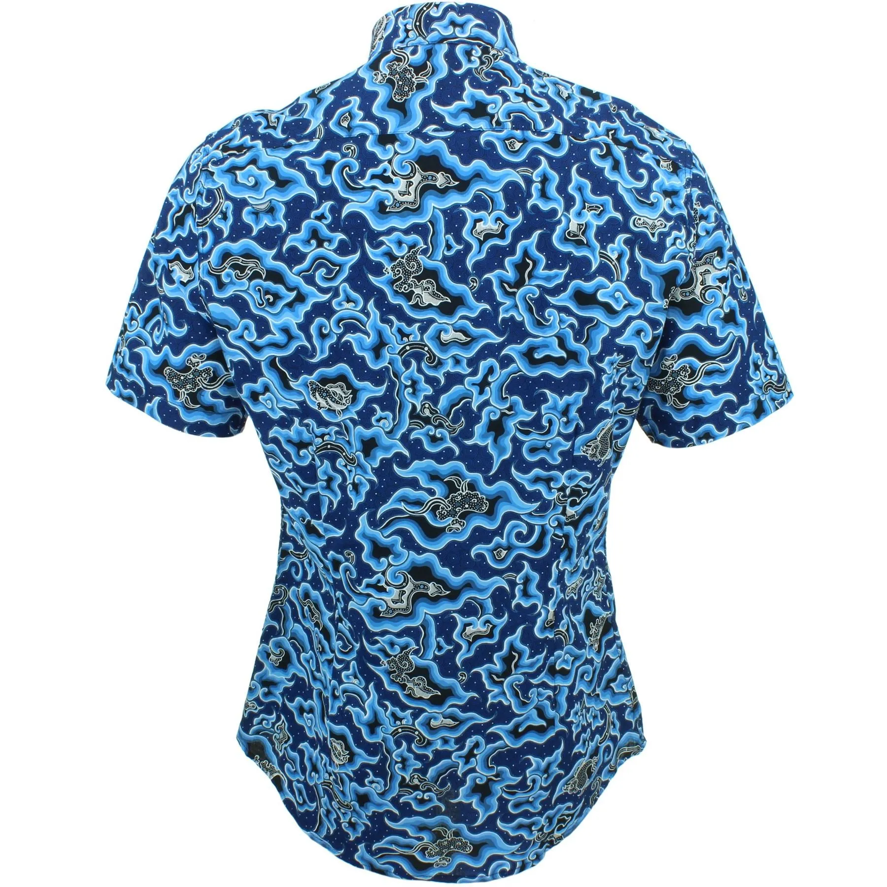 Slim Fit Short Sleeve Shirt - Suzani