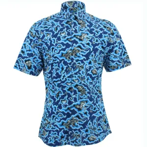 Slim Fit Short Sleeve Shirt - Suzani