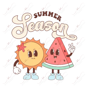 Summer Season-ready to press sublimation transfer print