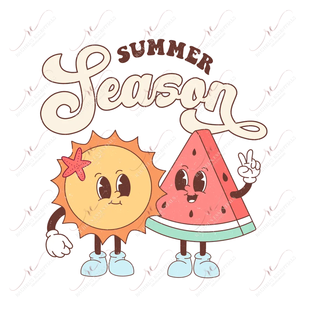 Summer Season-ready to press sublimation transfer print