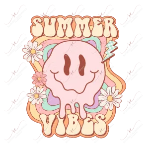 Summer Vibes-ready to press sublimation transfer print