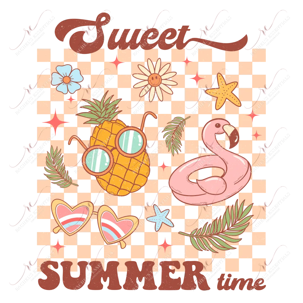 Sweet Summer-ready to press sublimation transfer print