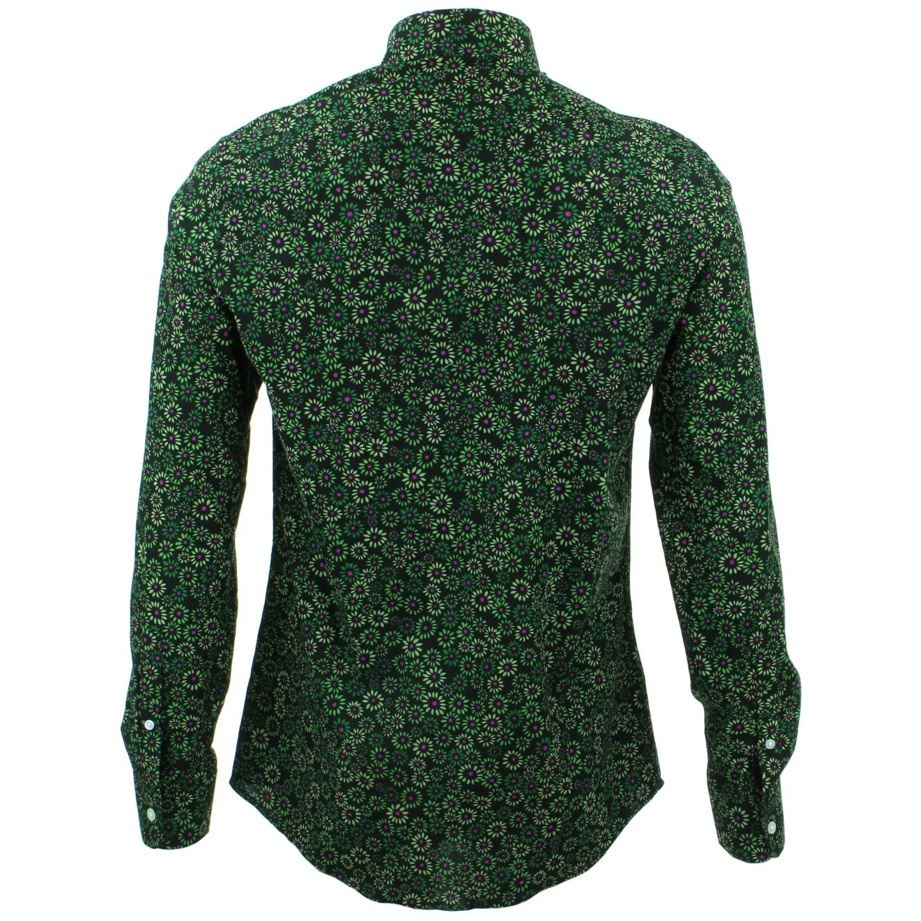 Tailored Fit Long Sleeve Shirt - Floral Burst