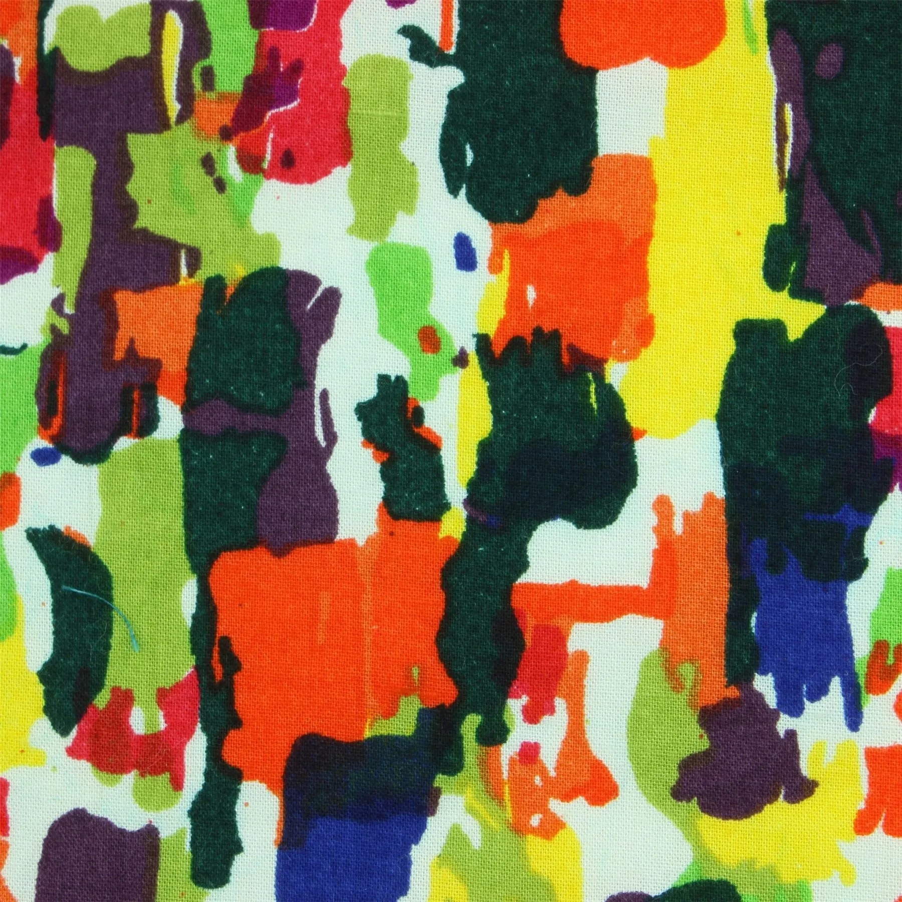 Tailored Fit Long Sleeve Shirt - Paintbrush Strokes