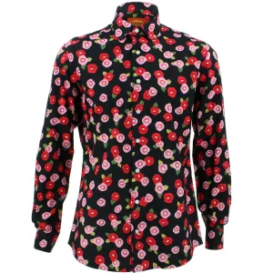 Tailored Fit Long Sleeve Shirt - Petal