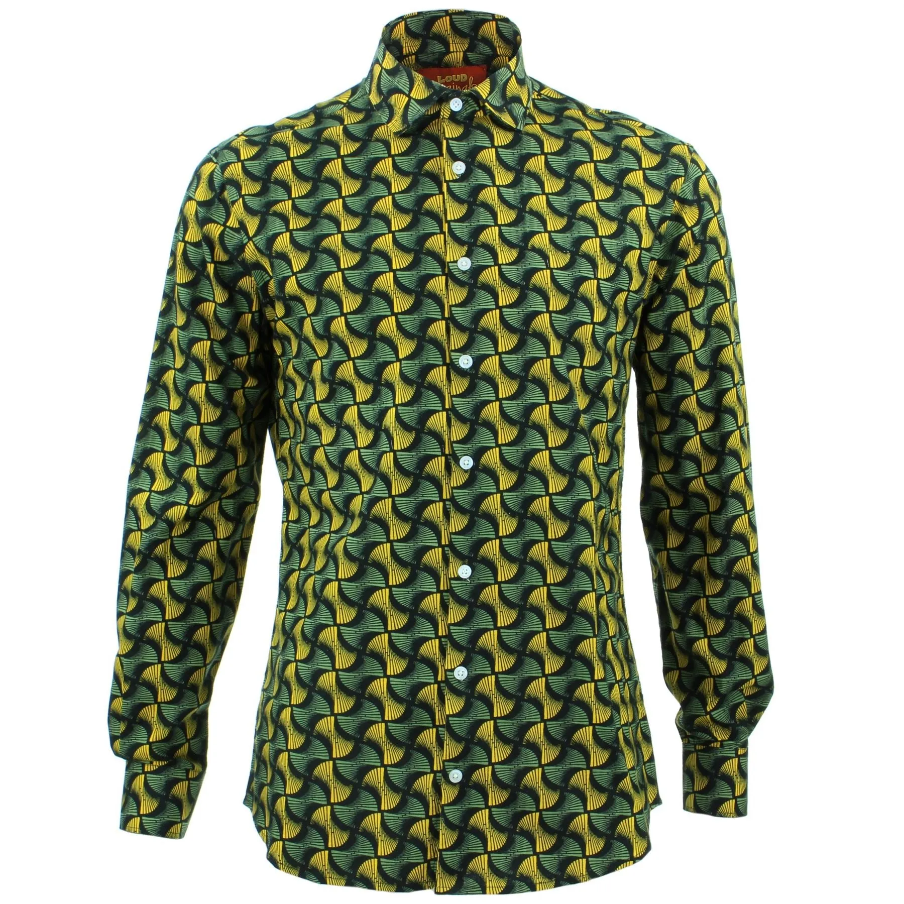 Tailored Fit Long Sleeve Shirt - Spiral Staircase