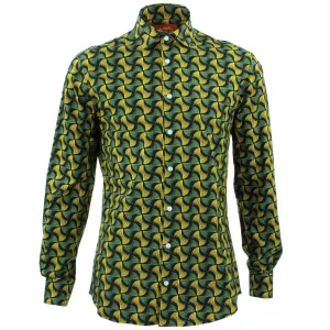 Tailored Fit Long Sleeve Shirt - Spiral Staircase