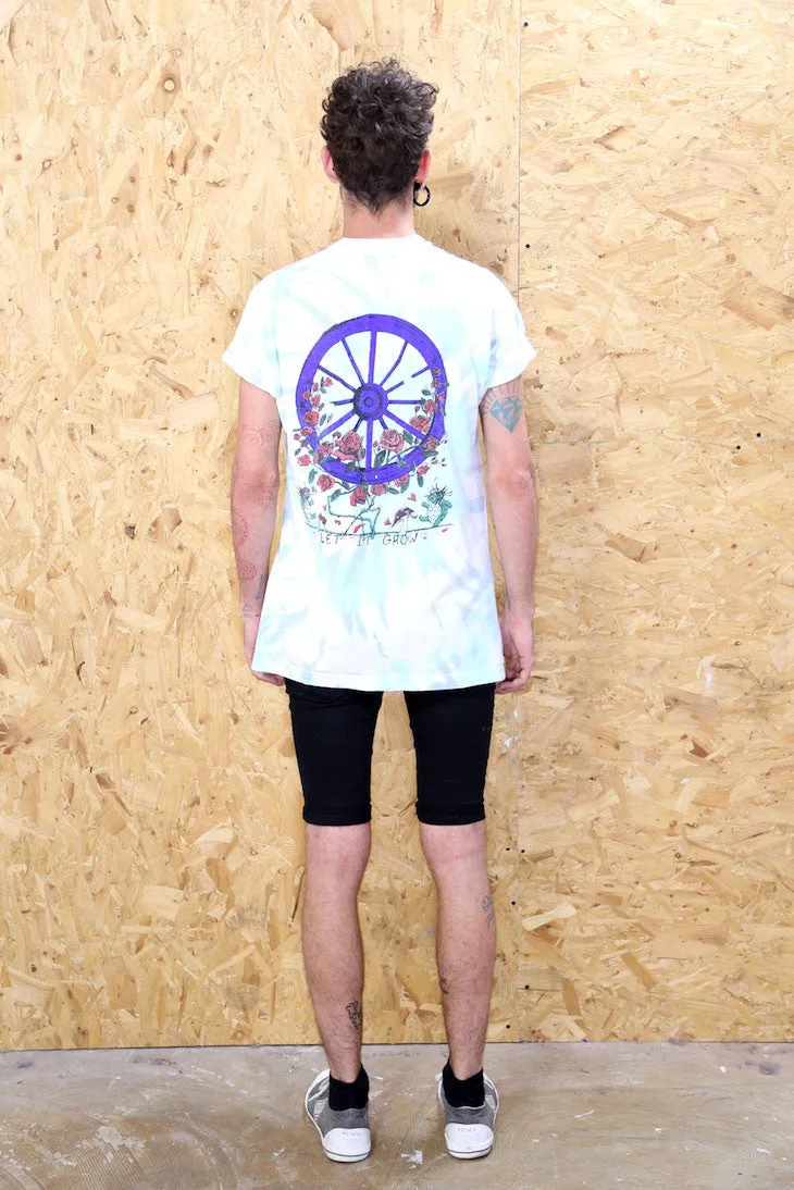 Tie Dye Graphic Print Tee