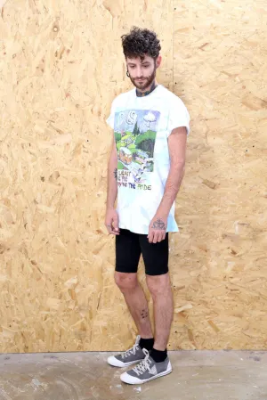 Tie Dye Graphic Print Tee