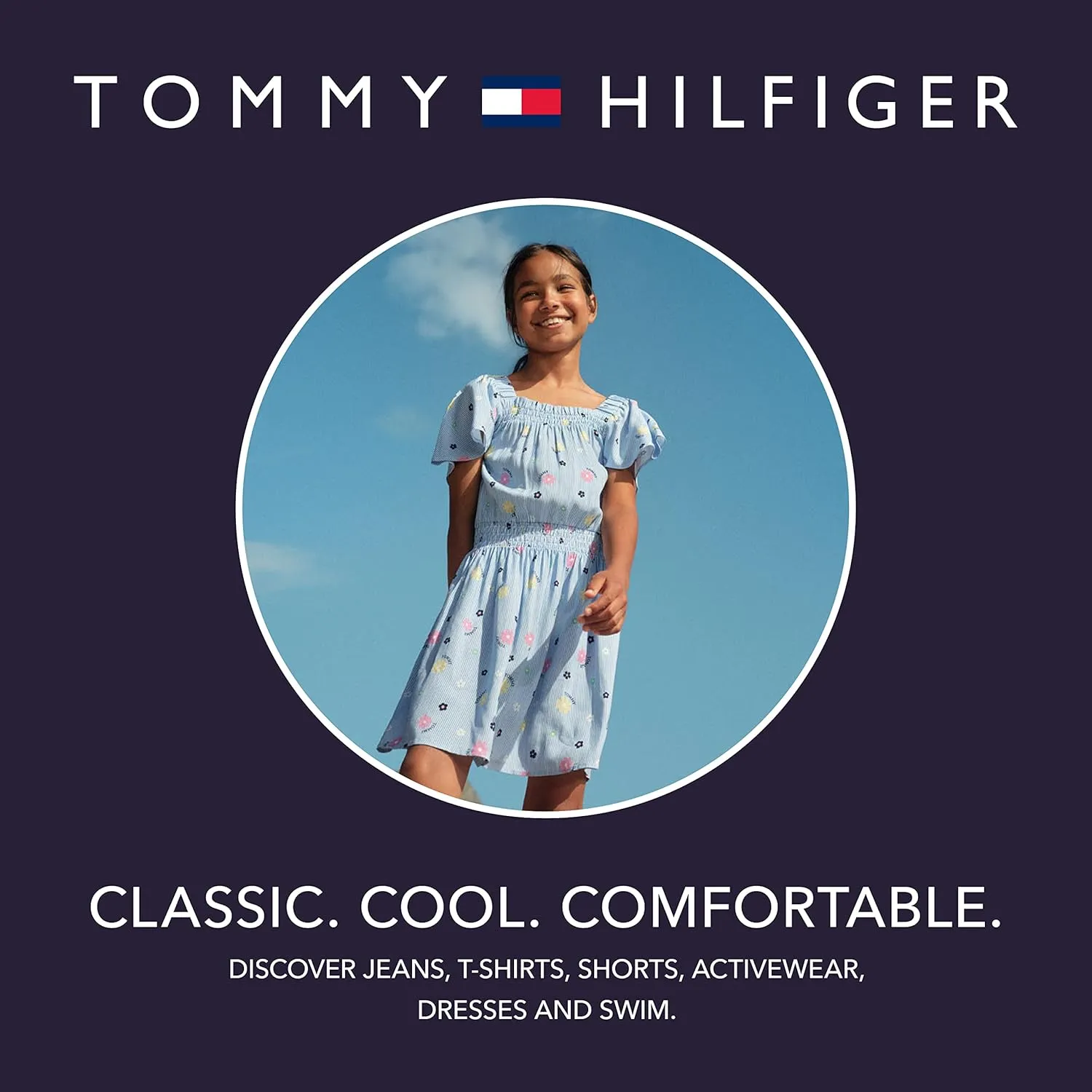 Tommy Hilfiger Girl's Fleece Jogger Sweatpants With Ribbed Cuffs & Functional Side Pockets