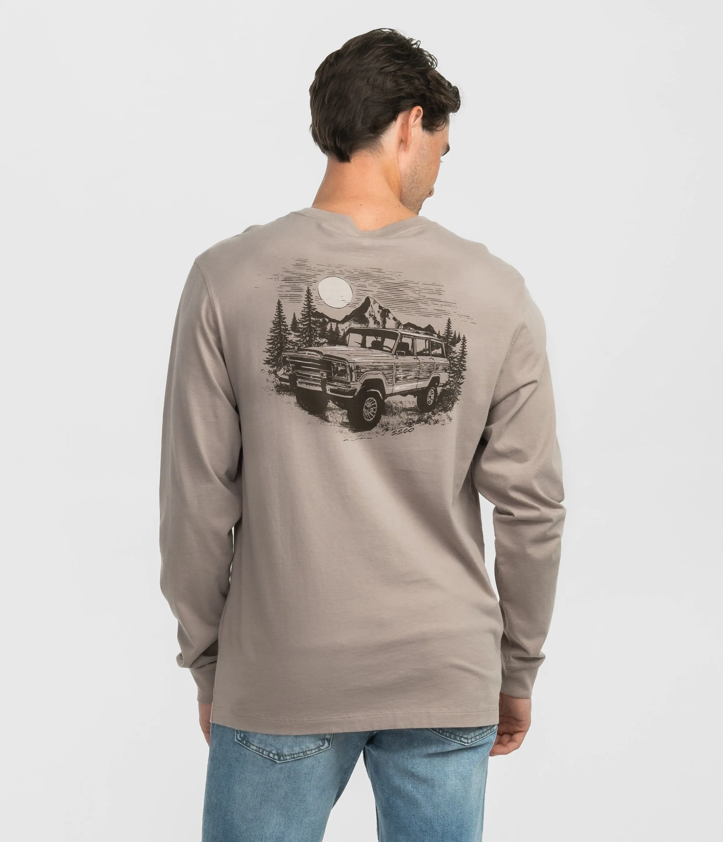 Trail Runner Tee LS - River Rock