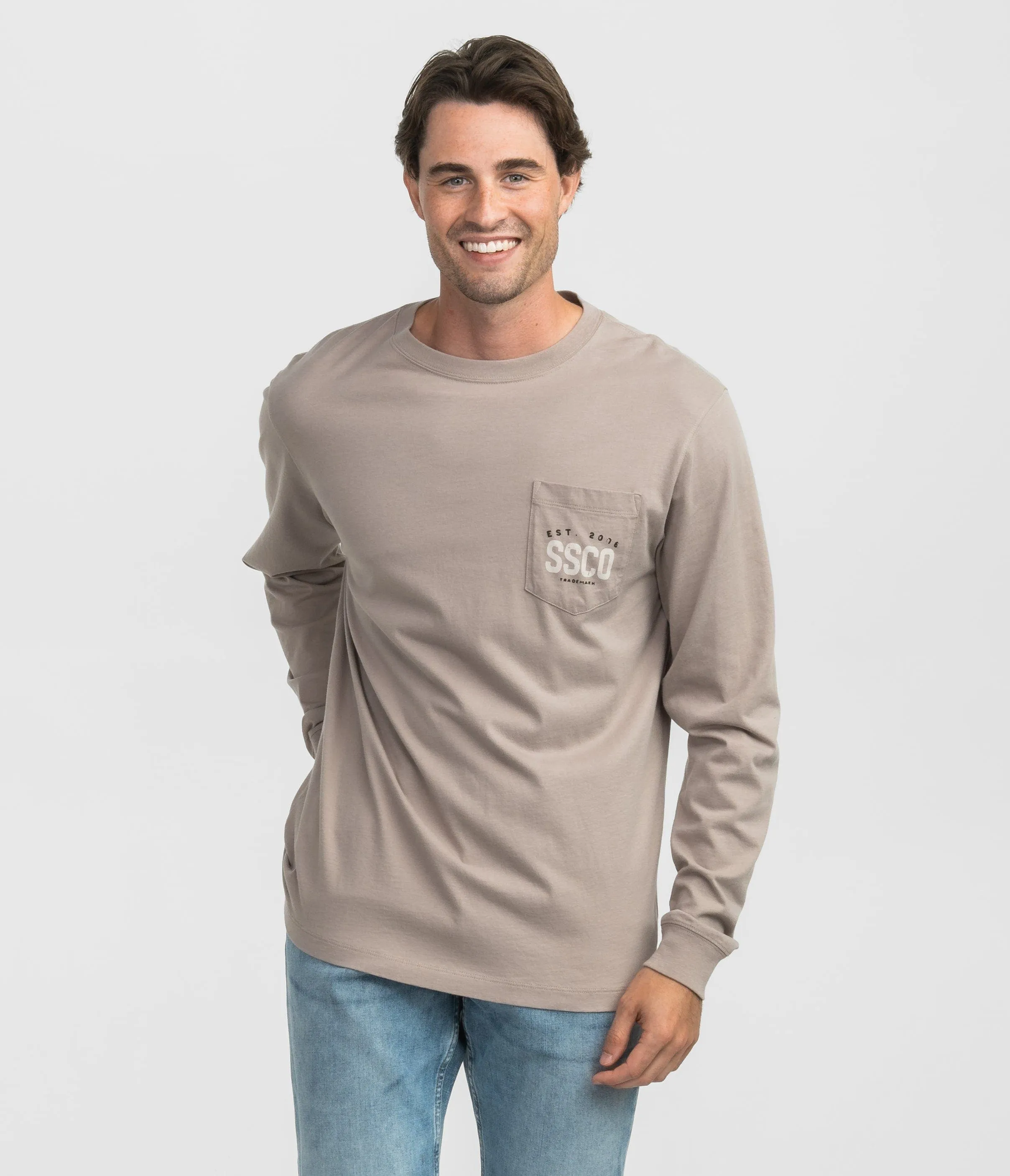 Trail Runner Tee LS - River Rock